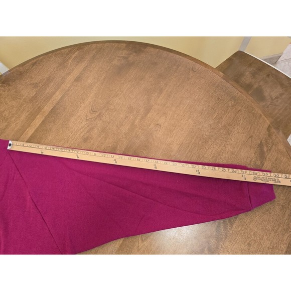 Vtg Fruit Of The Loom Casual Wear Made In USA NOS With Tag Ladies XL Burgundy - Picture 7 of 16